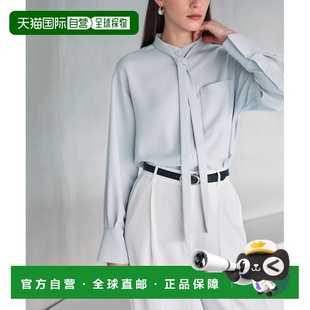 2WAY飘带设计舒适透气衬衫 女装 6861202 日本直邮N.O.R.C 1h可退