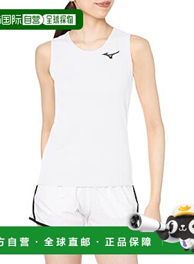 【日本直邮】Mizuno美津浓陆上田径运动衫女式S白色 U2MA0252高档