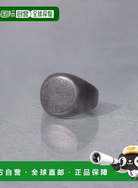 1h可退 日本直邮SBG 男士方形印章戒指 不锈钢材质 时尚独特设计