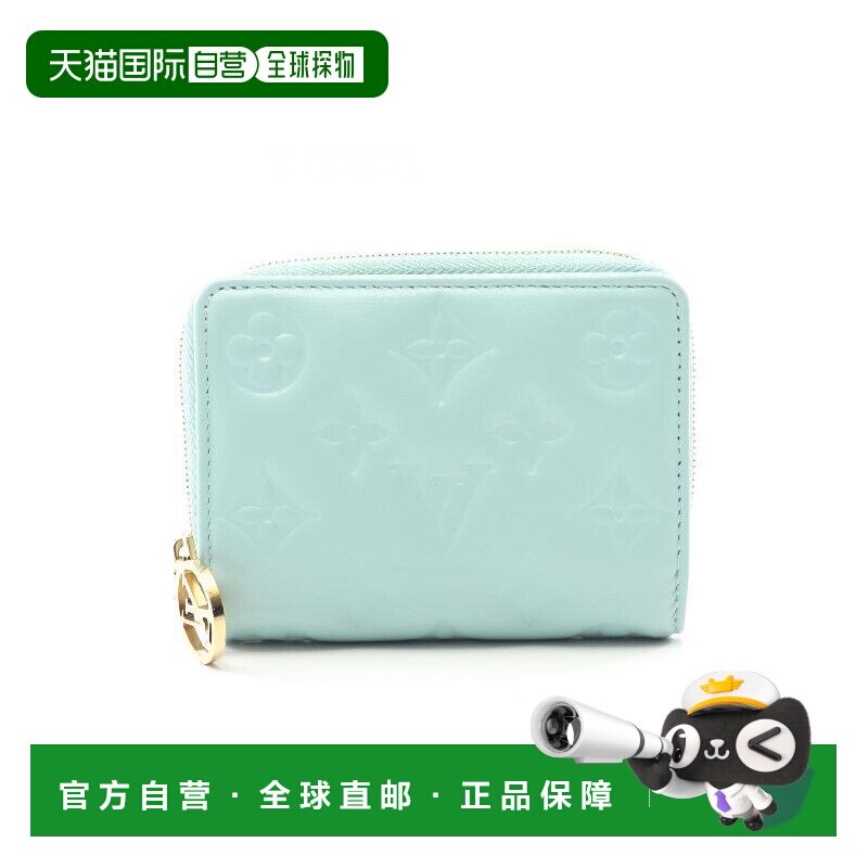 日本直邮中古LV路易威登女B级9新Bi-fold wallet双折钱包牛皮短钱