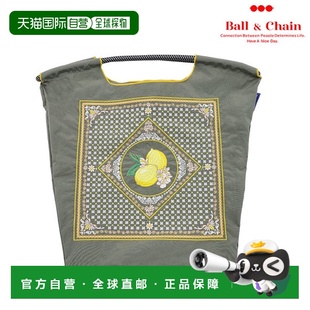 中号手提包刺绣礼物A LEMONBANDANA 日本直邮Ball&Chain Original