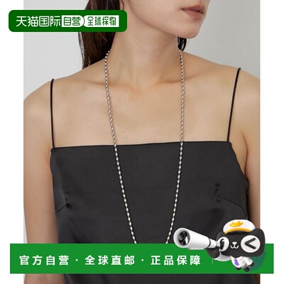 日本直邮GALENA 女士 椭圆球链项链 LDG5062111A0002