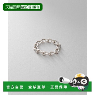1h可退 日本直邮COCOSHNIK 女士银色长款链条戒指 76761225999909