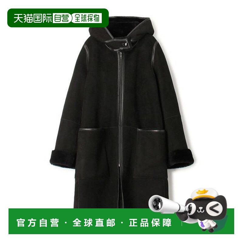 1小时内可退 日本直邮BACCA 羊皮羊毛大衣休闲