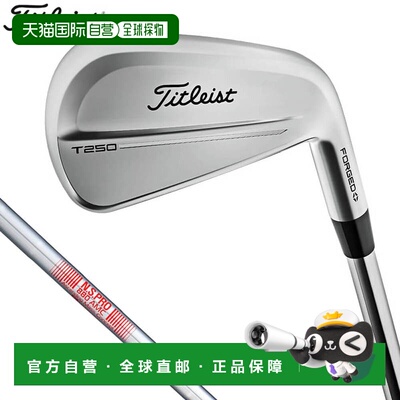 日本直邮Titleist T250 铁杆6 件套（#5-9PW）配备 NSPRO 880 AMC