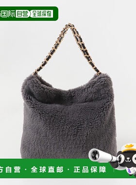 1h可退 日本直邮VIOLAd'ORO 女装 仿皮拼接A4手提单肩包 RWA7V893