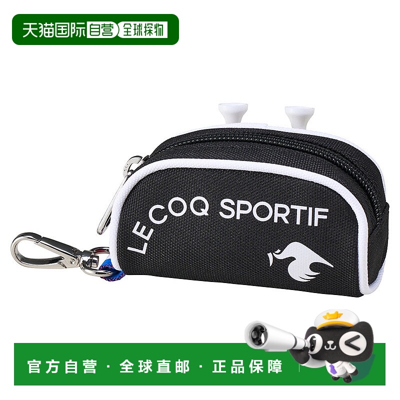 日本直邮lecoqsportif 女士基础双球收纳袋 [LG5SBZ00L BK00] 黑