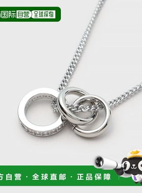 日本直邮TAKEO KIKUCHI 菊池武夫 男装 三链设计个性吊坠项链 G87