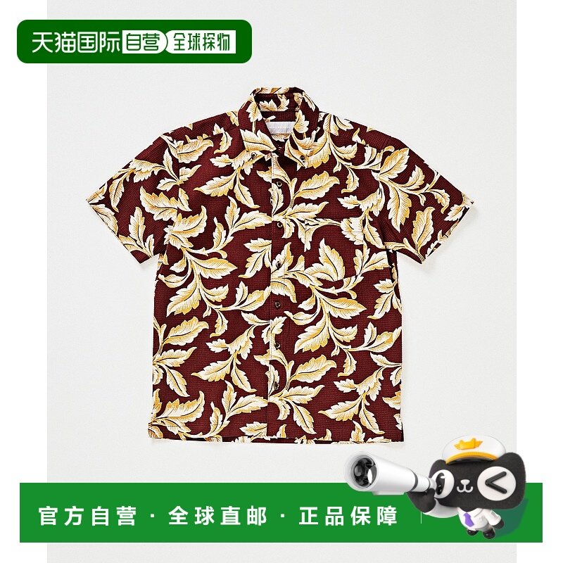 1h可退 日本直邮MENS MELROSE 男士清凉感短袖OKINAWA衬衫 A0437F,男装,衬衫,淘宝优惠券,粉丝福利购,淘宝优惠卷