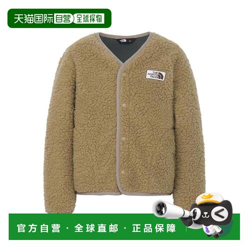 日本直邮日潮 The North Face北面儿童Cuddle羊羔绒开衫 NAJ72430