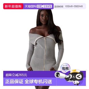 日本直邮Guess Kathryn Zipped Sweater连衣裙包臀裙