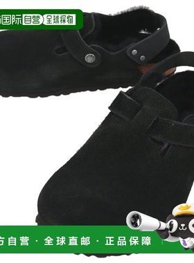 日本直邮Birkenstock Tokio Inside Shearling 凉鞋黑色1028358常