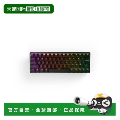 【日本直邮】Steelseries赛睿 迷你游戏键盘 无线 黑色 64842