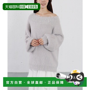 套头毛衣 亮片羽毛感宽松中长款 2581 日本直邮archives女装 1h可退