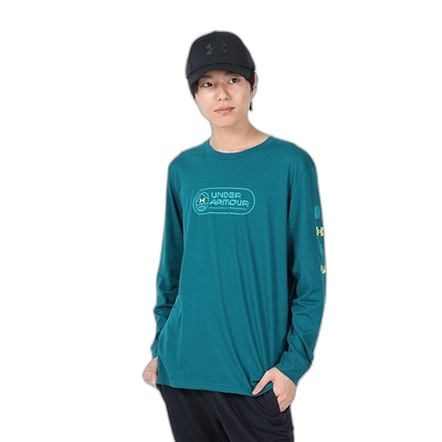 日潮跑腿UNDER ARMOUR 安德玛 （男式）Rock Formation 长袖 T 恤