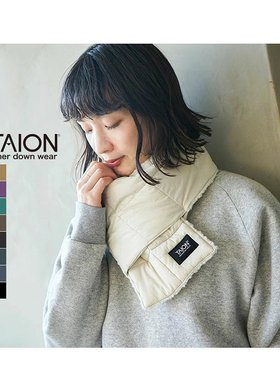 日本直邮TAION 男女同款围巾双面百搭保暖TAION围脖秋冬款R201MT