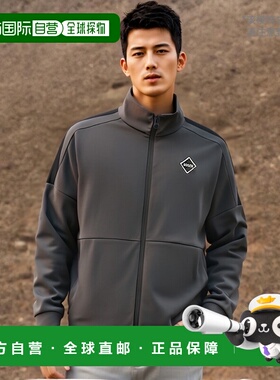 日本直邮GOSEN 拉绒衬里弹力夹克 深灰色 L 网球 WUP 针织夹克 W2