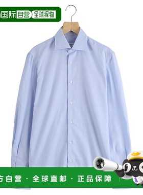 1h可退 日本直邮ERRICO FORMICOLA男装全棉长袖衬衫 LUCIANO 格纹