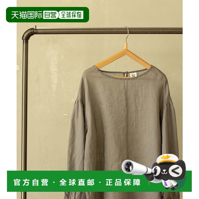 1h可退 日本直邮RNA-N 女士麻质蝴蝶结袖口衬衫 IB2850/b2850