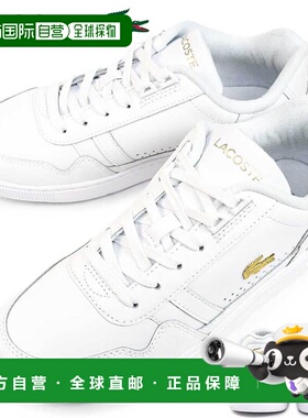 日本直邮LACOSTE 运动鞋女士47SFA0060 T-CLIP 124 1 SFA书皮革LA