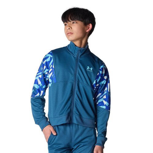 日本直邮Under Armour PRINT BLOCK TRACK 运动夹克安德玛