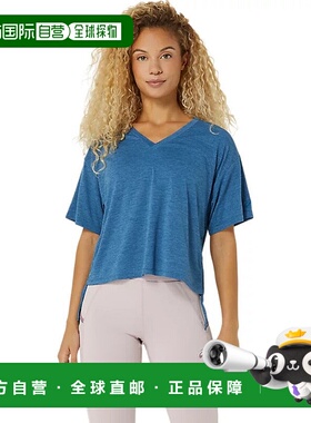 日本直邮ASICS-Asics（妇女）Nagino Flex Heather短衬衫2032D053