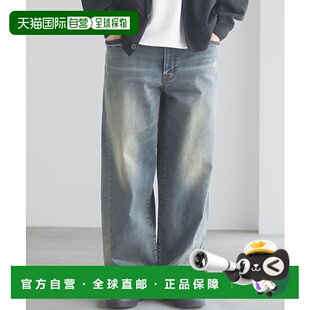 微宽直筒牛仔裤 男装 01311200446 日本直邮NAVY 1h可退