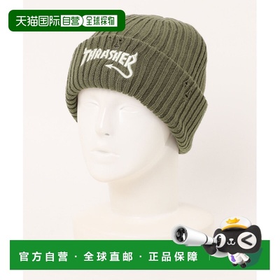 日本直邮THRASHER 男女同款 25TH-N51 尼龙针织帽  25THN51