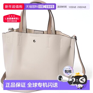 【日本直邮】Legato Largo阿耐洛 女士手提包 浅灰 LH-P0002Z