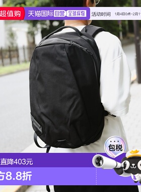 日本直邮ABLE CARRY 男装 Cordura 1000D 日常通勤双肩包 黑色 耐