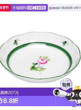 日本直邮HEREND 维也纳玫瑰 00704-1-00704 水果盘 13.5cm 盘盘小