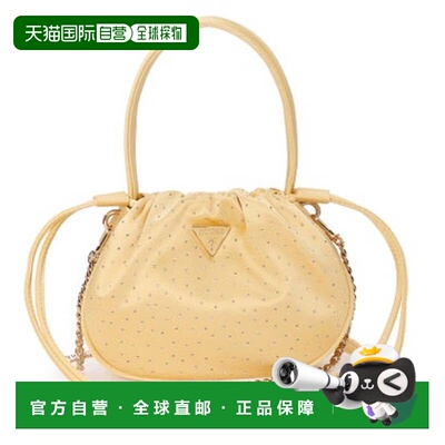 日本直邮盖斯 GUESS ELSIE 手拿包（金色）