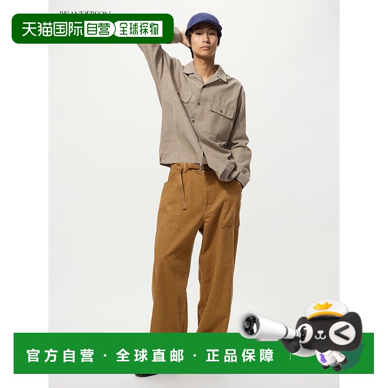 日潮跑腿UNIQLO优衣库 灯芯绒工作裤 479817