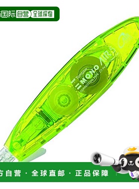 【日本直邮】Tombow蜻蜓铅笔修正胶带MONO可替换绿色宽度5mmx6m 5