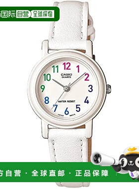 【日本直邮】卡西欧Collection小方块手表 白色LQ-139L-7BJH防水
