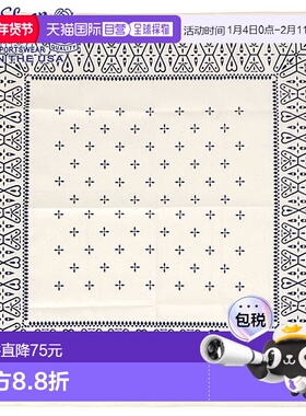 日本直邮VELVA SHEEN 交叉头巾 [161516 SS25] 交叉头巾 美国制造