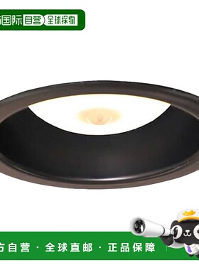 【日本直邮】IRIS OHYAMA 筒灯 高气密性SB型 LED筒灯 φ100 黑色