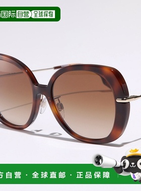 日本直邮Burberry 太阳镜 B 4374-F 女士 蝴蝶型 自架 全框 标识