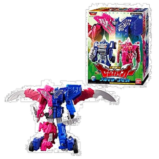 【日本直邮】万代机械战队全开者 DX 全界合体 布鲁魔法神模型