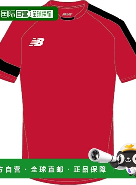 日本直邮New Balance 比赛衬衫 红/黑 nbj-jjtf0489-rbk新款