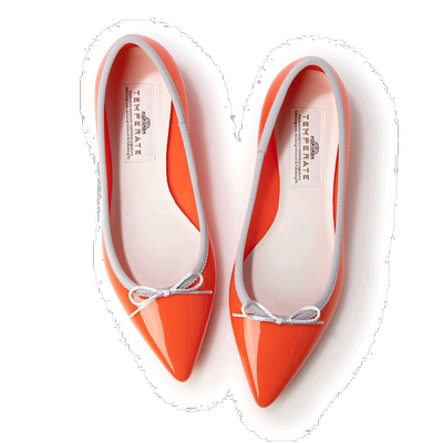 【日本直邮】TEMPERATE　女士　鞋子(靴子)女鞋雨鞋平底尖头