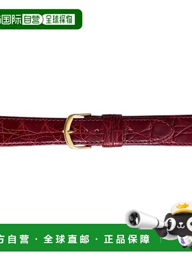 日本直邮BWE129EP BAMBI 皮革酒红色表带