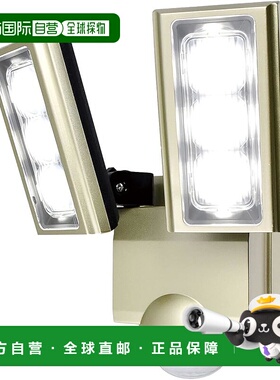 【日本直邮】插座式感应灯 2灯 白色LED 防水 ESL-ST1202AC户外