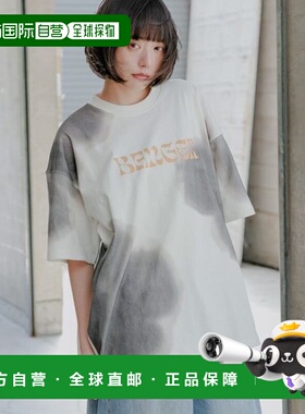 1h可退 日本直邮PAGEBOYLIM 男女同款花卉扎染T恤 568611纯棉