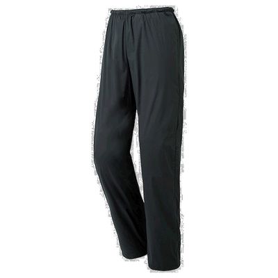 日潮跑腿Montbell蒙贝欧女弹力防风裤黑色百搭简约复古1105720