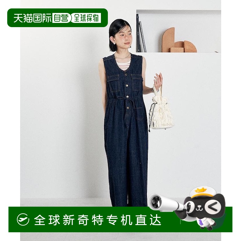 1h可退日本直邮SOMETHING女士特别定制春夏款三口袋连体裤 1146