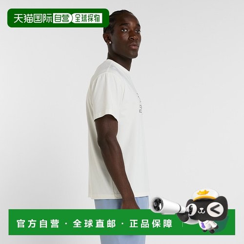 日本直邮New Balance 男士吸汗速干短袖T恤 运动休闲功能性上衣