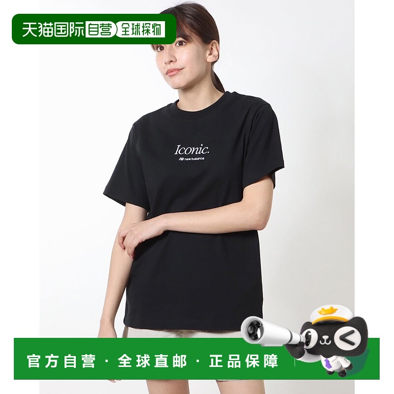 日本直邮 New Balance 女士图形短袖T恤 NB Athletics Icono WT31