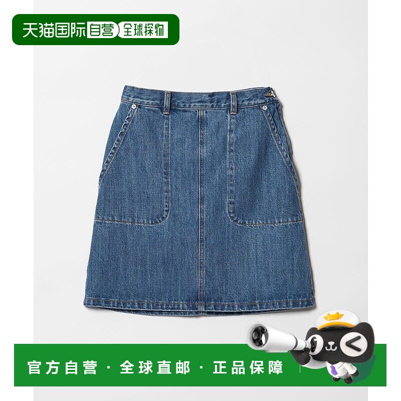 1h可退 日本直邮Steven Alan 女装纯棉牛仔迷你短裙 82241000000