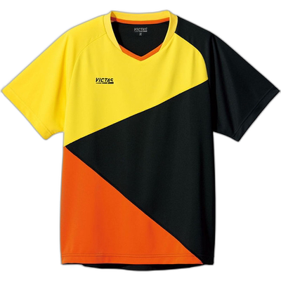 日本直邮VICTAS 短袖色块比赛衫 COLOR BLOCK GS 乒乓球 612103-3